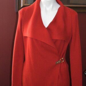 Lauren Ralph Lauren Women's S Cardigan Sweater Red New With Tags